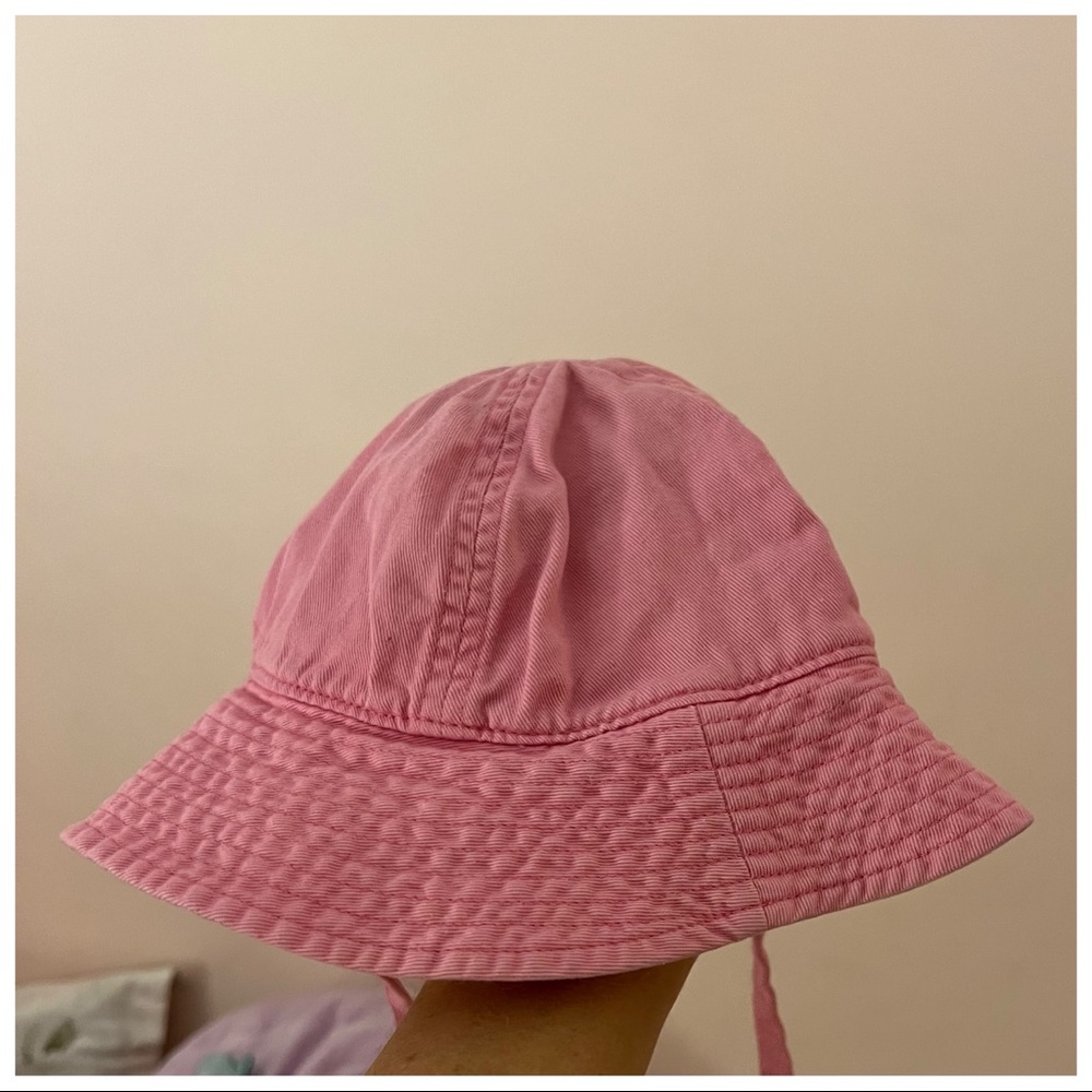 Hanna Anderson XS Sun Hat with tie string- Size XS - Picture 2 of 3